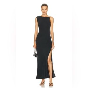 St. Agni Sophia Drape Dress